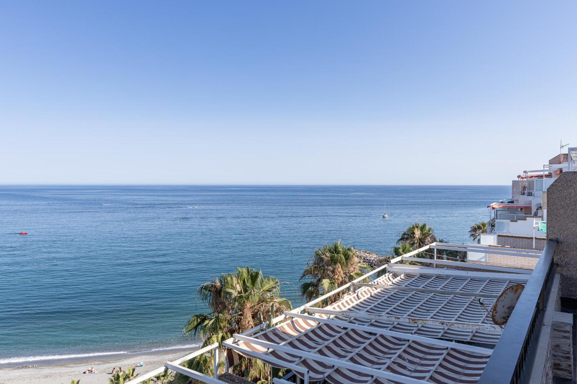 Atico Primera Linea De Playa Almunecar Ngoại thất bức ảnh